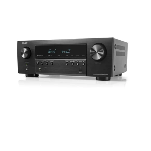 Denon AVR-S570BT 5.2 Channel AV Receiver - 8K Ultra HD Audio & Video, Enhanced Gaming Experience, Wireless Streaming via Built-in Bluetooth, (4) 8K HDMI Inputs, Supports eARC, HD Setup Assistant