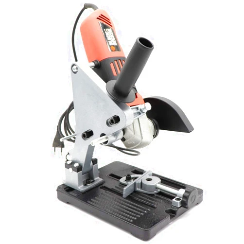 TAUFAOD Holder Angle Cutter Stand Cast Iron Cutter Heavy Duty Multifunctional Cutting Support Bracket Machine for 100 and 125 angle grinder