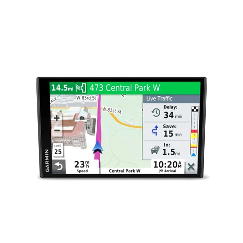 Garmin DriveSmart 65 6.95-Inch GPS Navigator with Bluetooth, Wi-Fi and Traffic Alerts (Renewed)