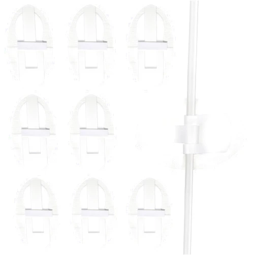 EXCEART 20Pcs Catheter Stabilization Device Legband Holder Sticker Catheter Tube Holder Perspiration Holes Legband Holder Urine Bag Holder Care