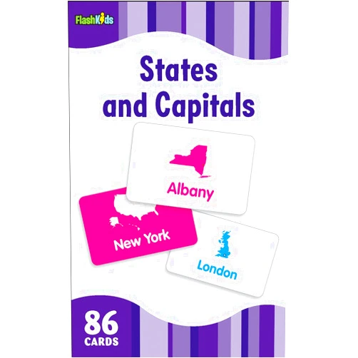 Flash Kids Editors States and Capitals (Flash Kids Flash Cards)