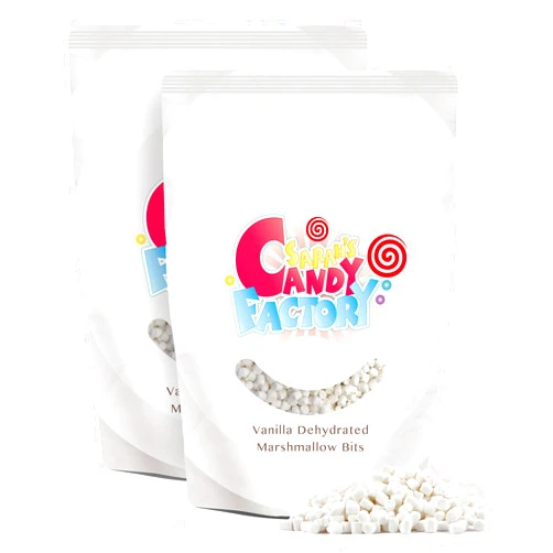 Sarah's Candy Factory Sarahs Candy Factory Vanilla Mini Dehydrated Marshmallow Bits in Resealable Bag, 2lb