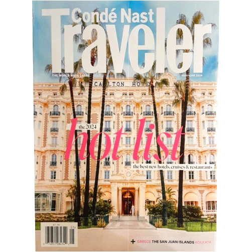 By Conde Nestaurants (Author) Conde Nast Traveler Magazine May June 2024 The Best New Hotels, Cruises & Restaurants