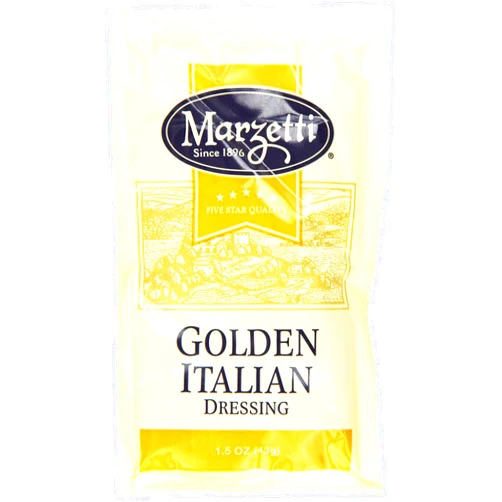 Marzetti Italian Dressing, Golden, 1.5 Ounce (Pack of 60)