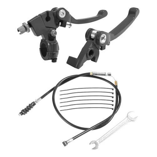 VARGTR Folding Clutch Brake Lever with Clutch Cable,Car Accessories 7/8