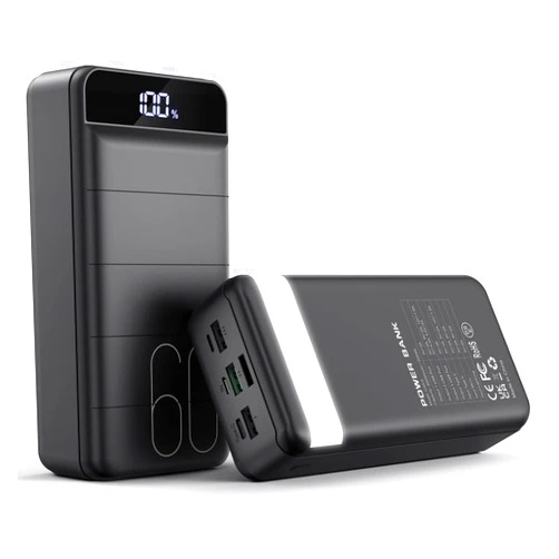 ONLYNEW Portable Charger 60000mAh Power Bank - 22.5W Fast Charging Battery Pack USB C with 4 Outputs & 3 Inputs LED Display, Huge Capacity External Cell Phone Charger for iPhone, Samsung Galaxy, iPad etc