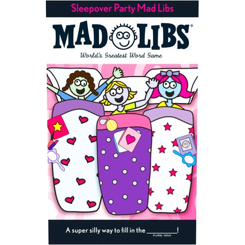 Roger Price,Leonard Stern,Mad Libs Sleepover Party Mad Libs: World's Greatest Word Game