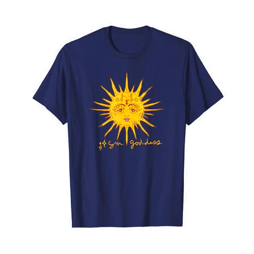 Granola Girl Aesthetic Cute Summer Sun Goddess Y2K Vintage Granola Girl Aesthetic Coconut Decor Y2K Summer Sun T-Shirt