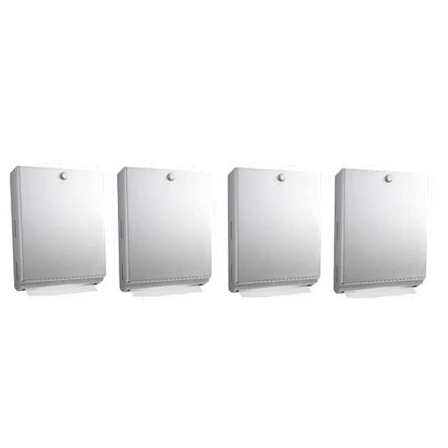 Bobrick 2620 ClassicSeries 304 Stainless Steel Surface Mounted Paper Towel Dispenser, Satin Finish, 10-3/4