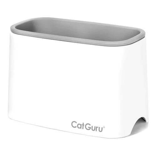 CatGuru Premium Cat Litter Scoop Holder, Scooper Caddy, Scoop Stand Pairs with Any Cat Litter Box and Fits Most Cat Litter Scoops (White)