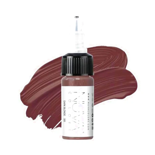 Nuva Colors Nuva Scalp Micro-Pigmentation Ink - Customizable, Neutral Undertone for SMP Procedures, Vegan, Made in USA (Dark Blonde)