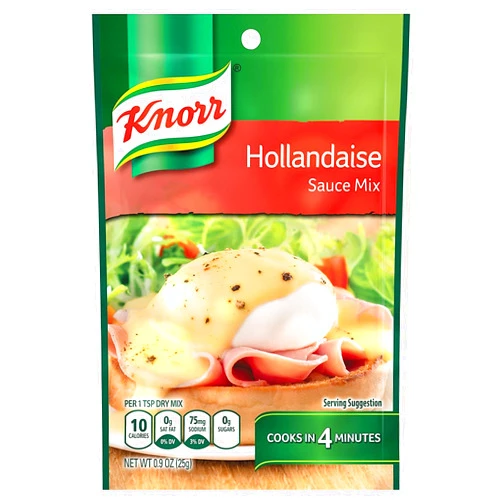Knorr Classic Hollandaise Sauce - 0.9 ounce - 12 per case.12