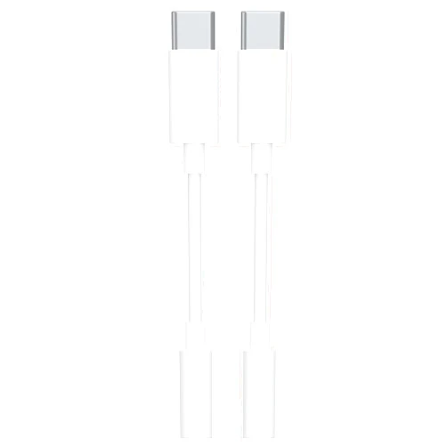 Phoie USB-C to 3.5mm Audio Headphone Adapter - HiFi 2 Pack Compatible with Apple iPhone 16 15 Samsung Galaxy S24 S23 S22 S21 Plus Pro Max Ultra Pixel iPad - Type C to Jack Dongle Adapter