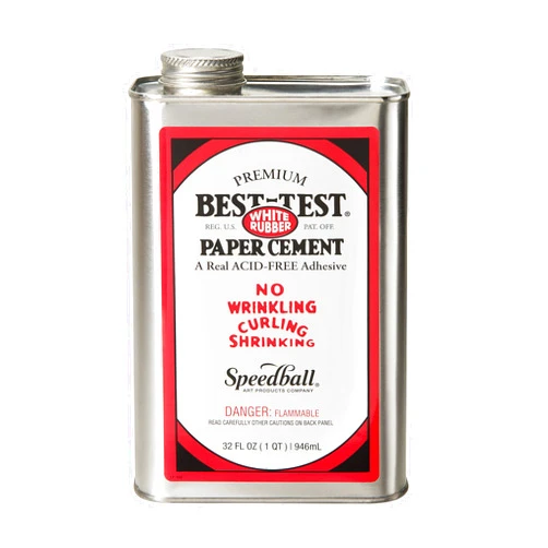 Best-Test Premium Paper Cement 32OZ Can