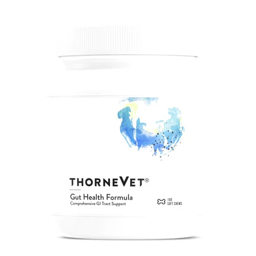 ThorneVet Gut Health Formula – Gastrointestinal Support for Dogs, Cats & Horses, 180 Soft Chews