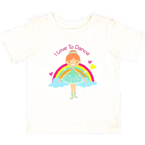 inktastic I Love to Dance Ballet Baby T-Shirt