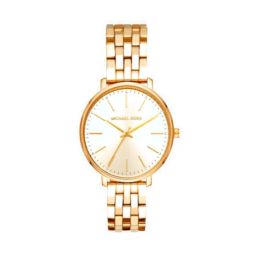 Michael Kors Pyper Three-Hand Gold-Tone Stainless Steel Women's Watch (Model: MK3898)