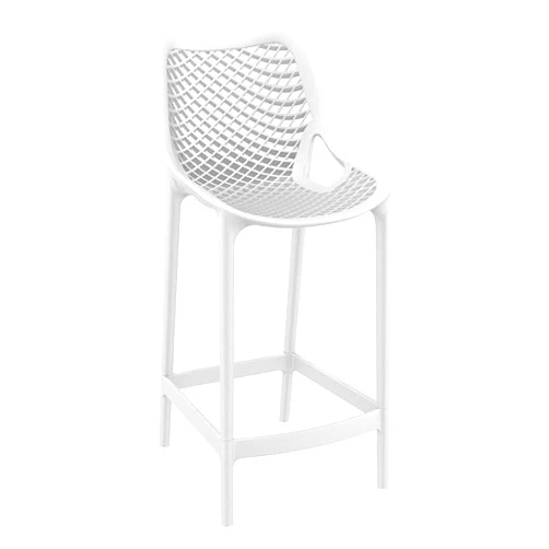 Compamia Air Patio Counter Stool in White (Set of 2)