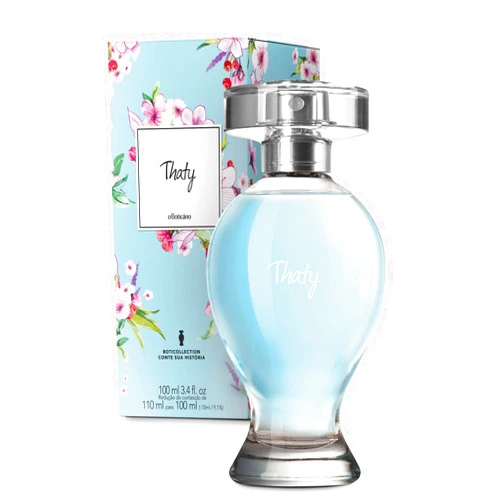 O Boticário O BOTICARIO Thaty Boticollection Eau de Toilette, Long-Lasting, Fresh Floral Fragrance Perfume for Women, 3.4 Ounce