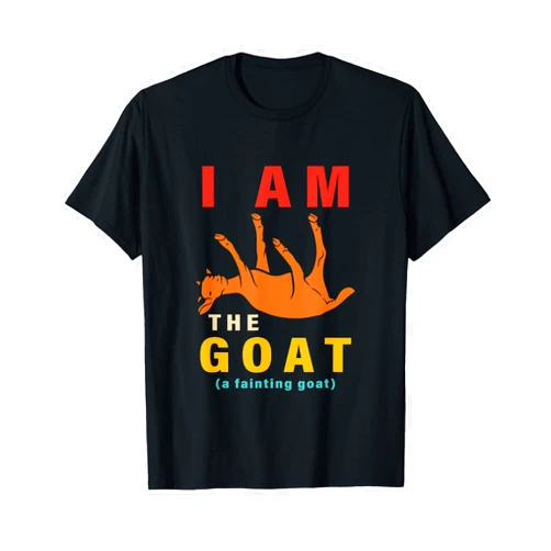 I Am The Goat A Fainting Goat Vintage Design T-Shirt