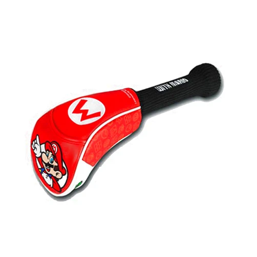 JAKKS Pacific Enjoy Caddie Bag(ENJPL) SMHD001 for Super Mario Headcover DR (Mario), Medium, Clear