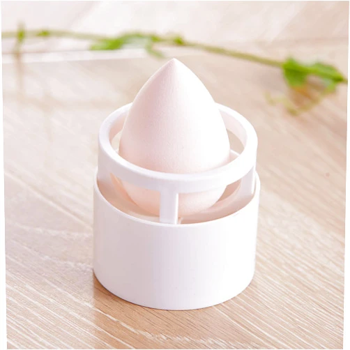Bird&Fish Makeup Sponge Blender Holder Travel Carrying Case Sponge Drying Rack Stand Holder Egg Powder Puff Drying Shelf Cute(NO SPONGE INCLUDED)