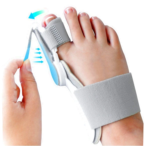 DIKDOC Bunion Corrector for Women Men - Adjustable Bunion Splint Day Night for Big Toe Separator for Bunion Relief, Orthopedic Toe Straightener Suitable for Left and Right Feet 1PCS