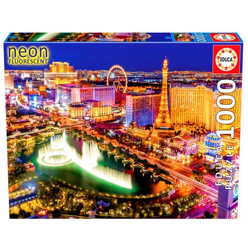 Educa Children's 1000 Neon Las Vegas Puzzle