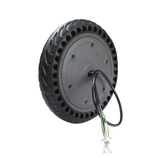 AUSXARON Electric Scooter Hub Motor with Solid Tire, 8.5