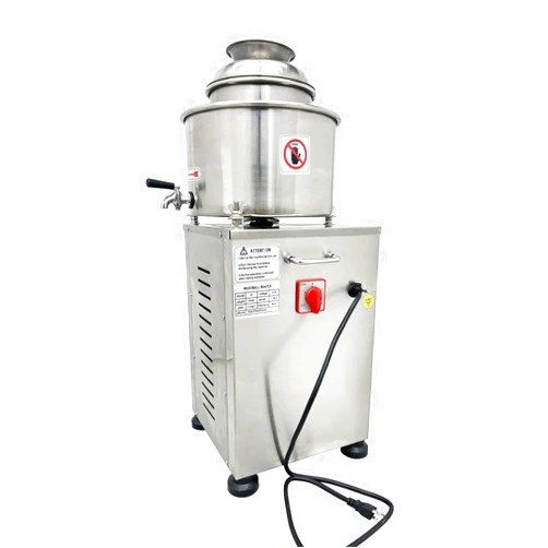 BREVELTION 2200W Commercial Meatball Beating Meat Puree Making Machine, Stainless Steel Electric Meat Grinder Food Processor Fish Mincer Maker with 7.87in Inner Cylinder