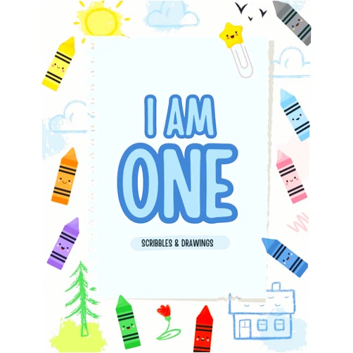 By The Modern Ramona (Author) I Am One: Scribbles & Drawings