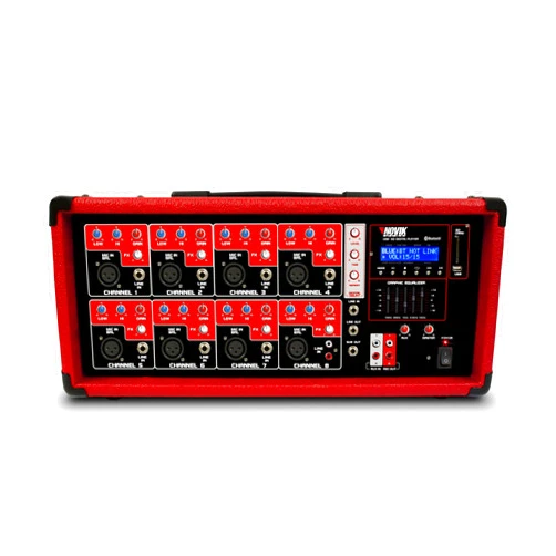 NOVIK NEO MIXER NVK 8500-BT | 8 Channel Powered Mixer