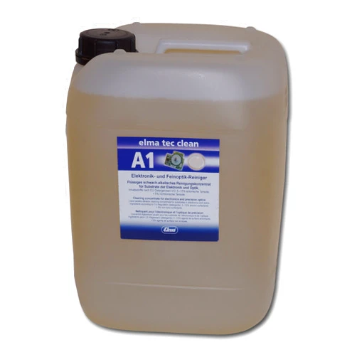 Elmasonic 800 0101 Elma TEC Clean A1 Ultrasonic Cleaner Solution Concentrate for Electronics and Optics- Powerful Cleaning Fluid for Industrial Use