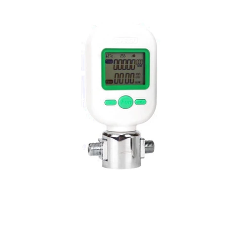 LSLSL Flow Measurement Equipment Digital Ultrasonic Flow Meter MF5706 0-10L/25L MF5712 0-200L Gas Mass Flow Meter Compressed Air Nitrogen Oxygen Digital Flowmeter Providing Flexibility and Convenience(MF570