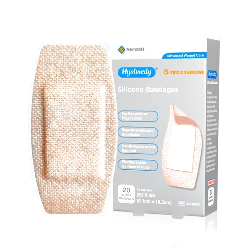 Hysimedy Silicone Bandages Extra Large Size for Sensitive Fragile Skin - 2