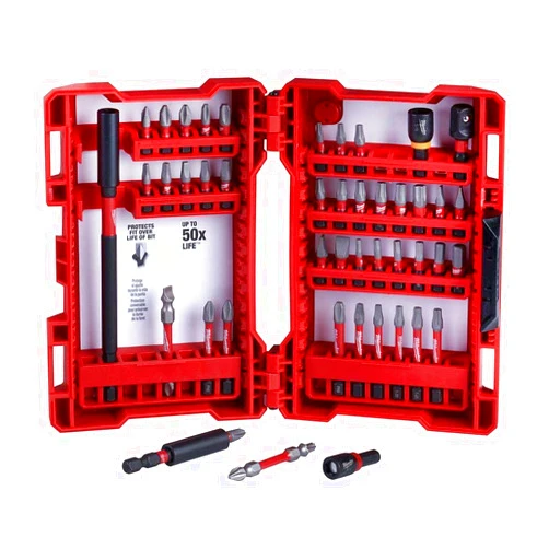 Generic 48-32-4023 for Milwaukee SHOCKWAVE Impact Duty Steel Driver Bit Set (45-Piece)
