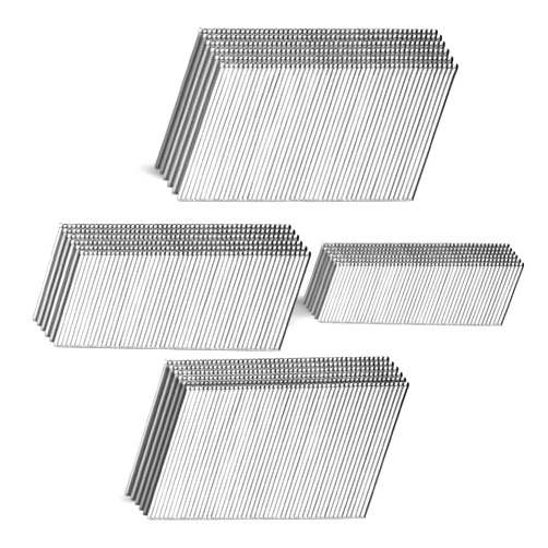 SITLDY 15 Gauge DA Angled Finish Nails, 34-Degree, 2000-Pack (2-1/2
