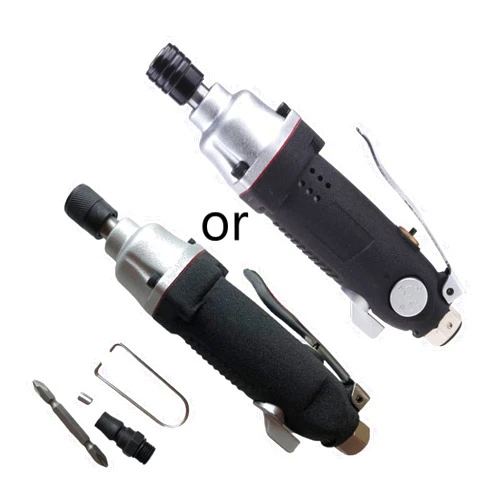 PURPLELILY 1/4 Inch Air Screwdriver Screw Driver Tool 90 Reversible Pnuematic Screwdriver Air Screwdriver for Furniture Pneumatic Screwdriver Tool
