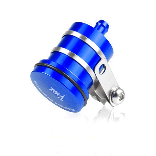 DOLOX Oil Cup for Yamaha V-MAX VMAX 1200 1997 1998 1999 2000 2001 2002 2003 2004 2005 2006 Brake Fluid Reservoir Clutch Tank Oil Fluid Cup (Color : Blue)