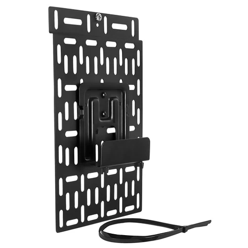 Mount-It! Cable Box Mount Behind TV | Adjustable Universal Mounting Bracket for Streaming Devices, Router, Modem, DVD | Wall and Behind TV Compatible, Steel