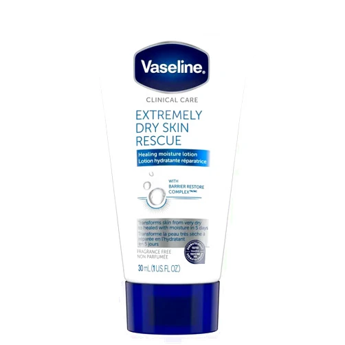 Vaseline Extreme Dry Skin Rescue Hand and Body Lotion - 1oz
