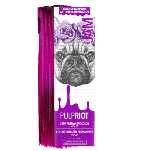 Pulp Riot Semi Permanent Hair Color – Lasts Up To 40 Washes, Long-Lasting Vibrancy, Anti-Overworking Formula, Vegan, Conditioner-Based, 4oz Tube