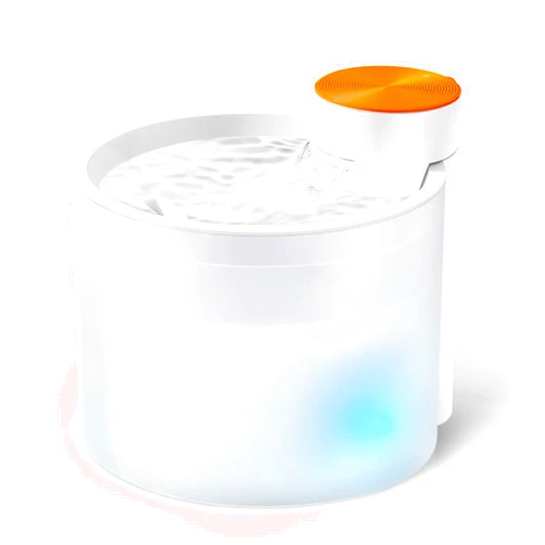 WOPET Cat Water Fountain W500,3.5L Cat Fountain with BPA-Free, Super Quiet Dog Fountain Cat Water Dispenser with Smart Pump LED Light and Multiple Filtration