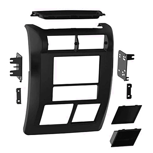 Metra , The Wires Zone Metra 95-6549 Double DIN Dash Kit for Select Jeep Wrangler 1997-2002