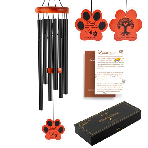 VENBEEL Pet Memorial Wind Chime, 28