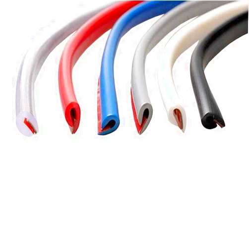 ESUPPORT 16ft 5M U Shape Car Door Moulding Rubber Scratch Protector Strip Edge Guard Trim Seal Transparent