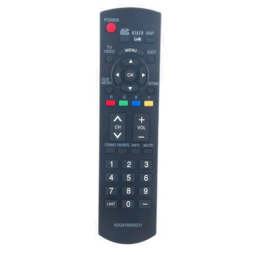 AIDITIYMI N2QAYB000221 Replacement IR Remote for Panasonic Plasma TV TH-42PX80U TH-42PZ80U TH-46PZ80U TH-50PZ80U TH-50PX80UA TH-50PE8U TH-50PX80U TH-C42HD18 TC-26LX85 TC26LX85N TC-26LX85N TC-32LX85