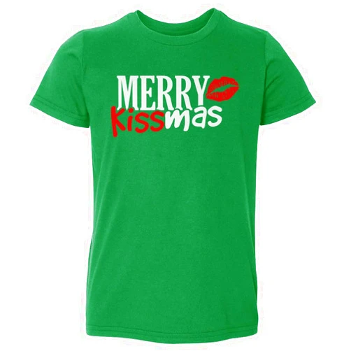 500 LEVEL Merry Kissmas Christmas Toddler Shirt