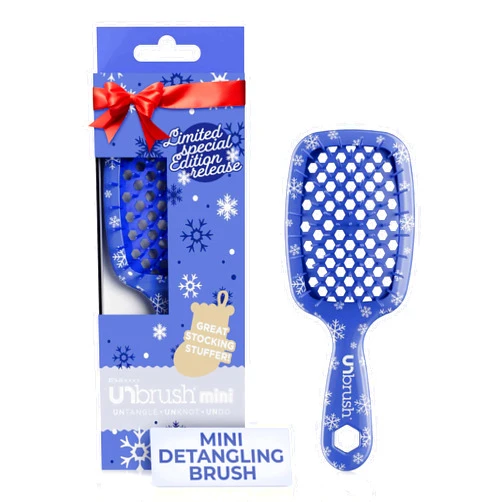 FHI Heat UNbrush Mini Holiday Hair Brush for Pain-Free Brushing On All Wet/Dry Hair Types