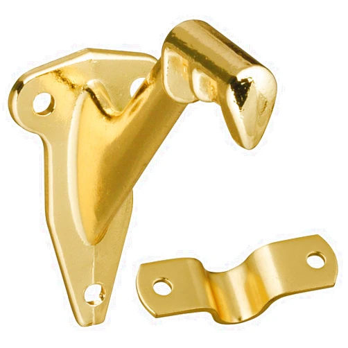 STANLEY National Hardware S571-050 DP57-1050 Handrail Bracket in Brass